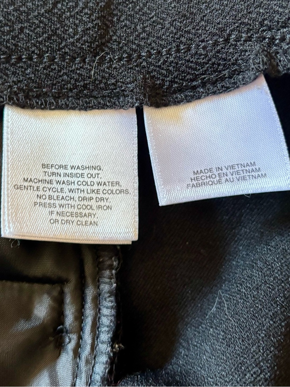 Kasper Black Women's Pants with Elastic Waistband size Large - Picture 5 of 5